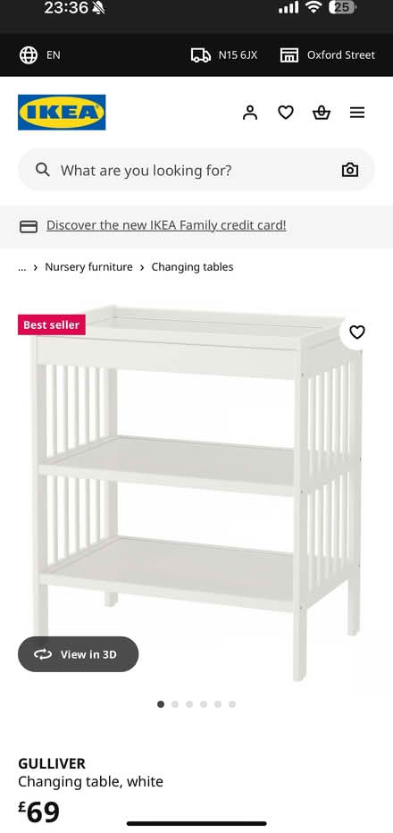 Photo of free Baby table changing ,And a cot (N15 6JX) #2