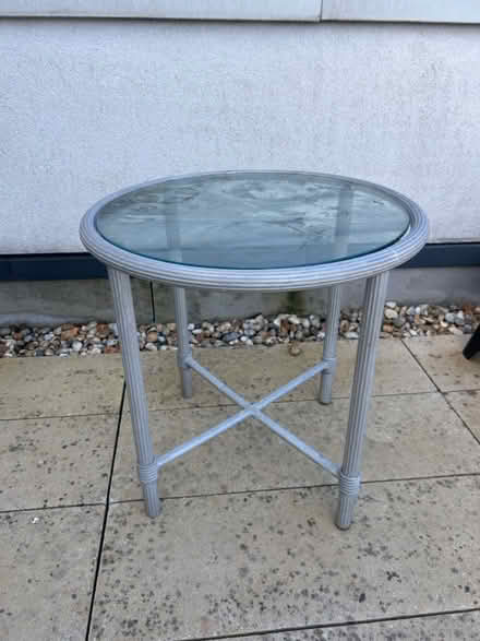 Photo of free Glass topped table (SW4) #1