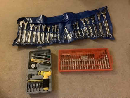 Photo of free Bundle of spanners, screwdrivers & toolkit (North Ascot SL5) #1