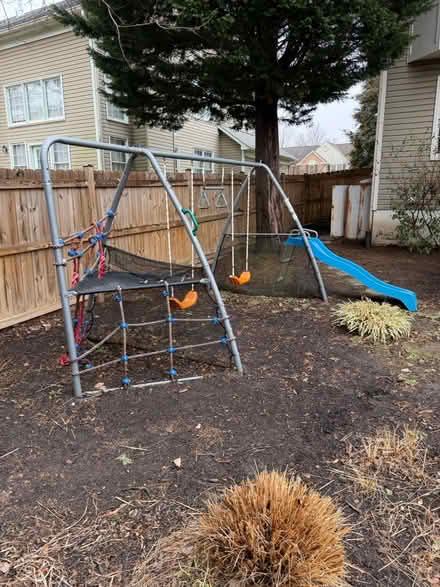 Photo of free Kids swing set with slide (Silver Spring) #1