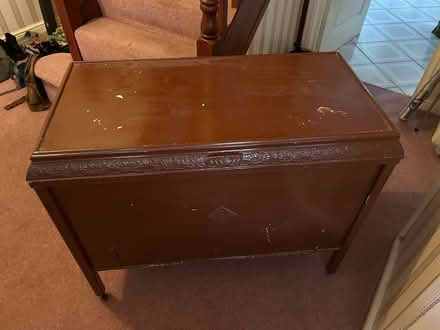 Photo of free Top opening storage chest on legs (Warrington WA4) #1