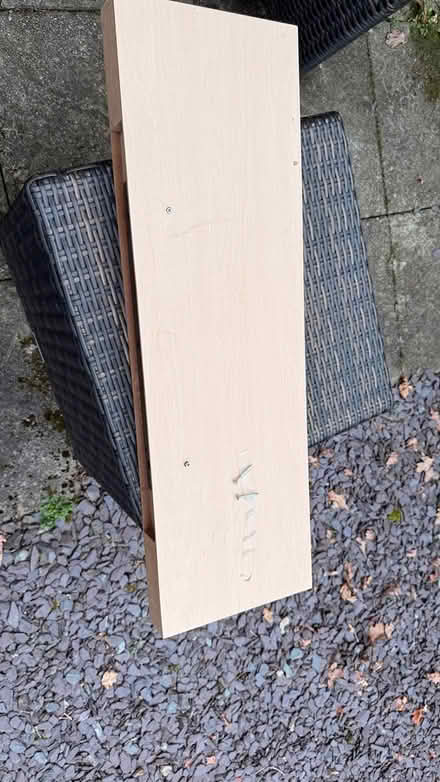 Photo of free Maple effect shelf (Madeley, Telford) #2