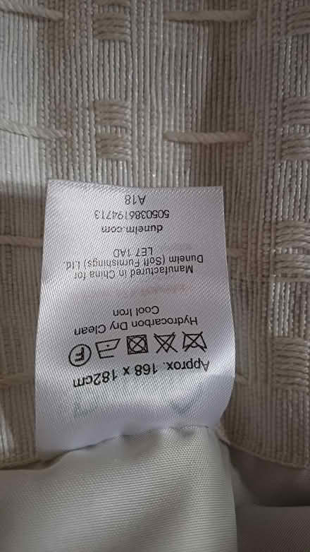 Photo of free Dunelm curtains 168x182 (Bearwood B67) #3