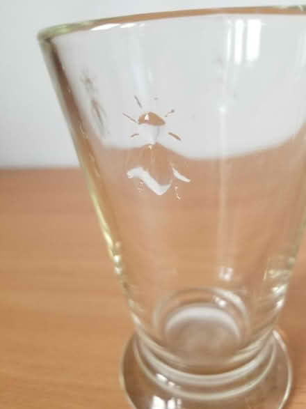 Photo of free Glass tumbler with bee design (Gloucester) #2
