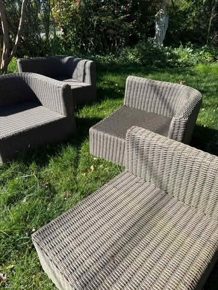 Photo of free “Rattan” Outdoor Furniture (North West Petaluma) #3