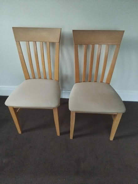 Photo of free 2 dining chairs (Ashton-on-Ribble PR1) #1