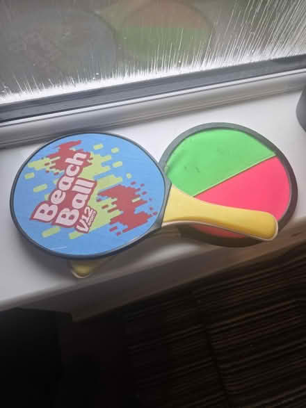 Photo of free Velcro beach ball paddles (Woodside, DY2) #1