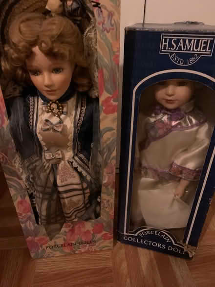 Photo of free 2 porcelain dolls (Bucknell SY7) #1