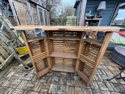 Photo of free Outdoor wooden bar (Glazebrook, WA3) #2
