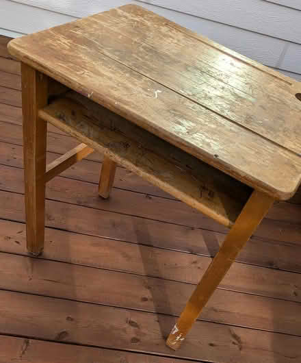 Photo of free Old primary school desk (Carlingwood) #3