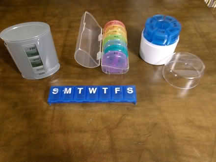 Photo of free Weekly Pill Containers (Northwest Frederick) #1