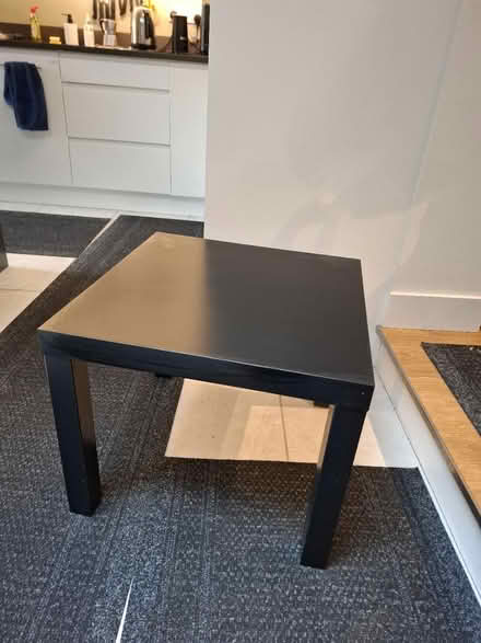 Photo of free Black Ikea Lack side table 55x55cm (BA2) #1
