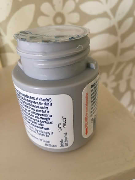 Photo of free Boots Vitamin D supplement (Townsend AL3) #2