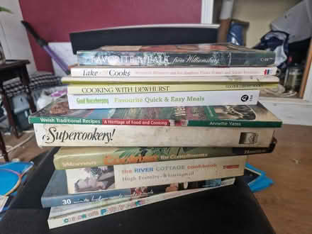 Photo of free Pile of Cookery Books (CT5) #1