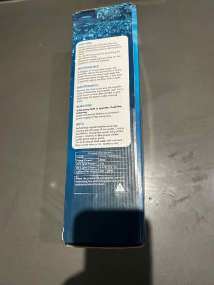 Photo of free Cold Plunge Filter (Wimbledon Park SW19) #2