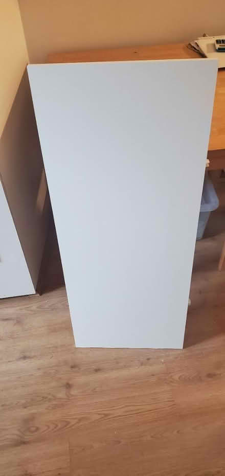 Photo of free Sturdy white shelf (Kentish Town West NW5) #1