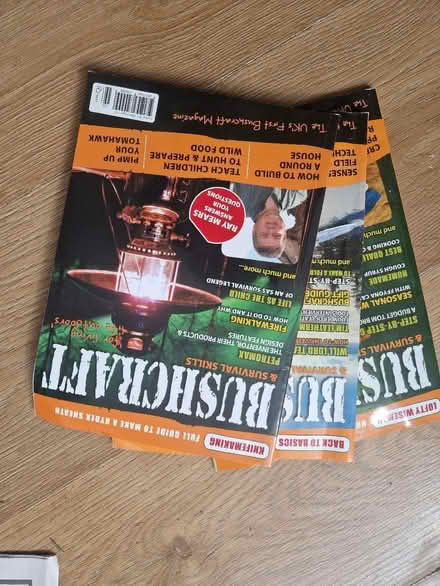 Photo of free 3 Bushcraft Magazines (CT5) #1