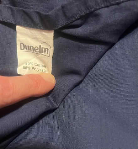 Photo of free Navy bed sheet - King size (Harrogate HG2) #2