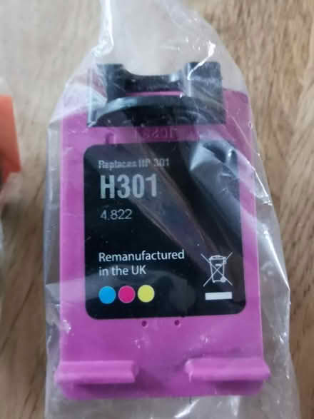 Photo of free H301 ink jet cartridge - colour (M35 Failsworth, Manchester) #2
