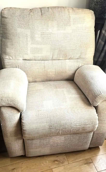 Photo of free 3 seater sofa and chair (Chellaston) #2