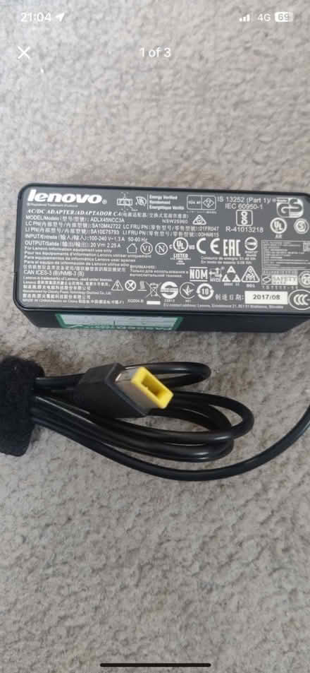 Photo of Lenovo laptop charger (ME15 maidstone) #2
