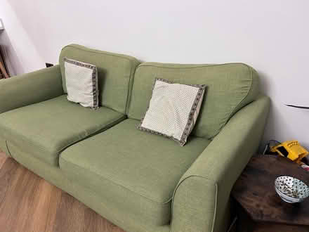 Photo of free 3 seater sofa - Green (W5) #2