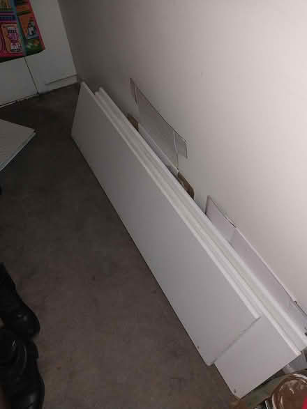 Photo of free White shelves and supports (Edgewater) #3