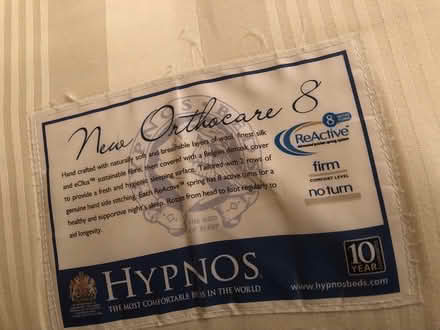 Photo of free Single mattress Hypnos (Mortlake Station) #2
