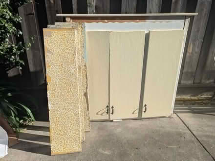 Photo of free Solid Hardwood Cabinet with 3 shelves #1