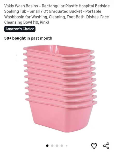 Photo of Plastic wash basin (Palm Harbor) #1