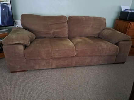 Photo of free 3 seater settee (CB22) #1