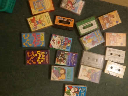 Photo of free Various children's cassette tapes (Ashbourne centre DE6) #1