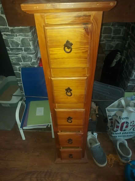 Photo of free Pine cd unit (BD21 Keighley) #1