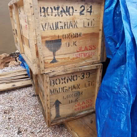 Photo of free wooden storage boxes outdoor (Brixham) #3