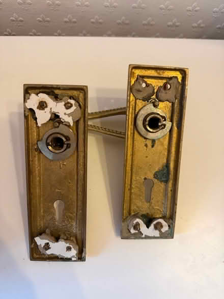 Photo of free Brass locks and handles (Salford M30) #4
