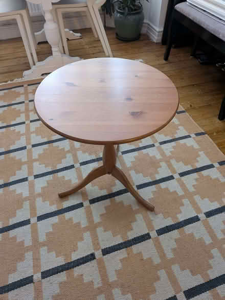 Photo of free IKEA tall round coffee table (Burnage M14) #1