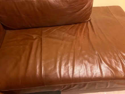 Photo of free Brown Small sofa (Moulton Leys, NN3 7) #2