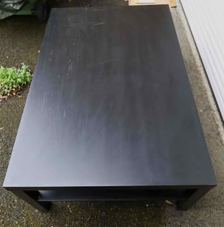 Photo of free Black Ikea Lack coffee table (Weybridge KT13) #1
