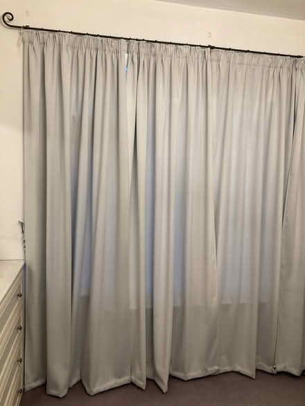 Photo of free Silvery grey curtains (Beckenham BR3) #4