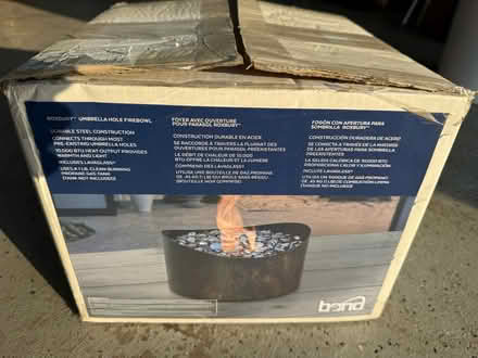 Photo of free Table Fire Firebowl (Mount Vernon, VA) #2