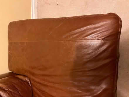 Photo of free Brown Small sofa (Moulton Leys, NN3 7) #1
