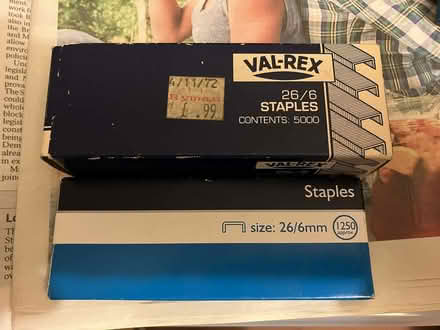 Photo of free Various staples and staplers (Goffs Oak EN7) #3