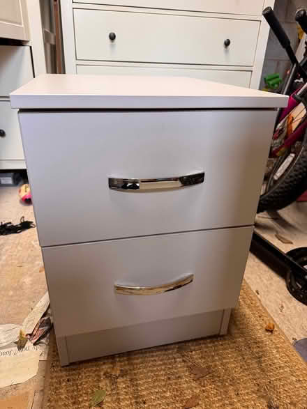 Photo of free Grey bedside table (Cheadle Hulme SK8) #1
