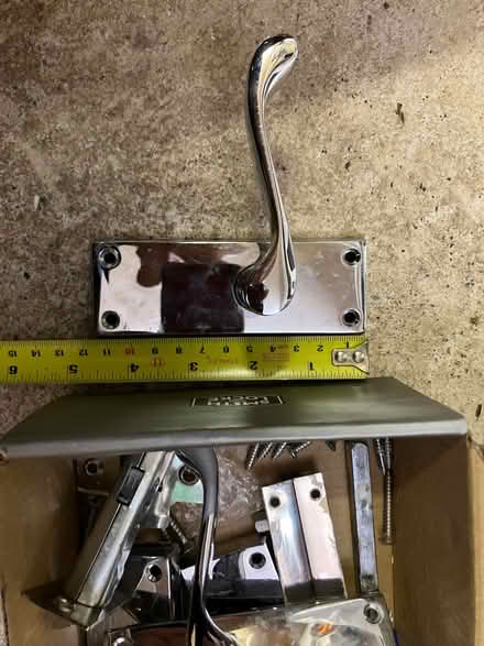 Photo of free Chrome door handles (Allerton L18) #1