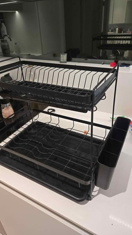 Photo of free IKEA 2-Tier Dish Drainer (Black) (SW6) #2