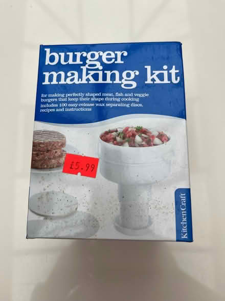 Photo of free Burger Making Kit (Cambridge GL2) #1