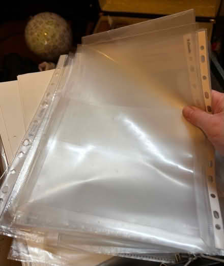 Photo of free Filing stuff: plastic wallets, dividers, (Millbank SW1P) #4