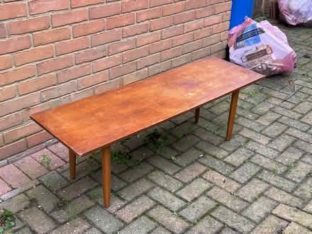 Photo of free Wooden bench/ low table (Stanway, CO3) #2