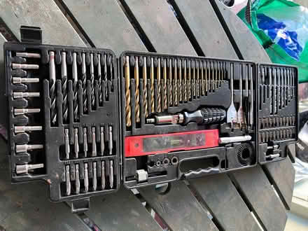 Photo of free Screwdriver and drill bit set (Gyle EH12) #1