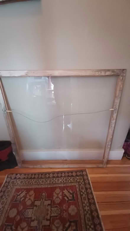 Photo of free Wooden frame with plexiglass (Cambridge Walden @ Sherman) #2